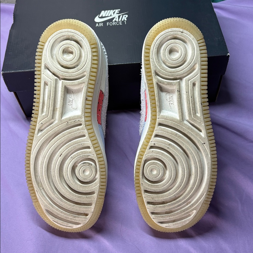 Nike AF1 Shadow Sail/Doll-Hydrogen Blue - Picture 6 of 7